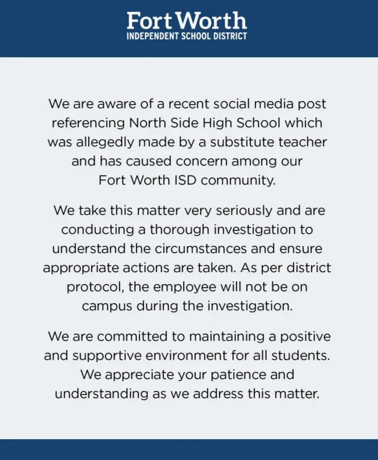 Texas teacher who invited ICE to raid his school because of 'many students who don’t even speak English' booted from campus