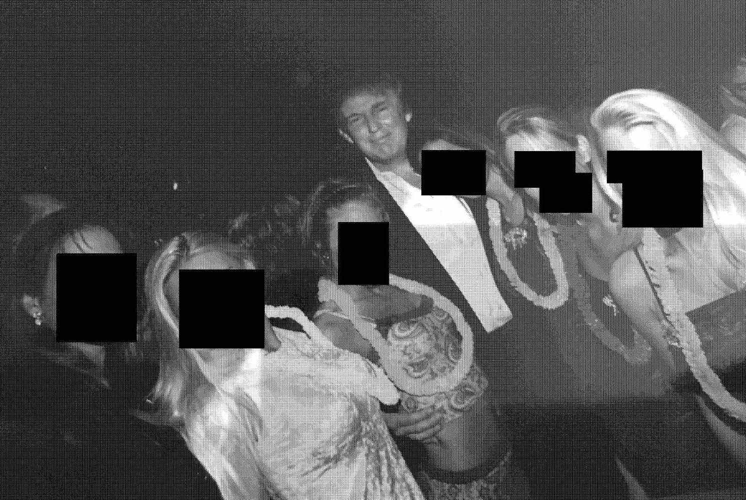 Trump with numerous women