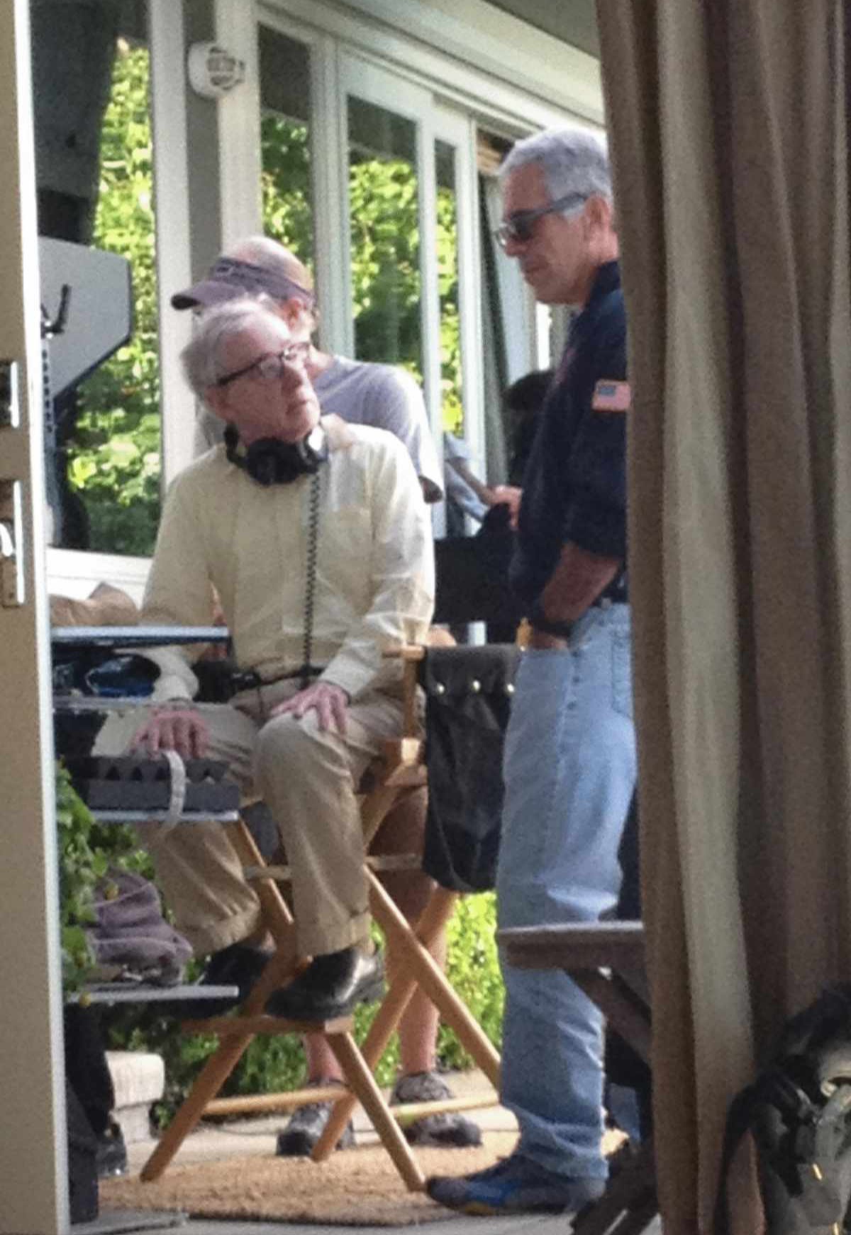 Woody Allen with Epstein